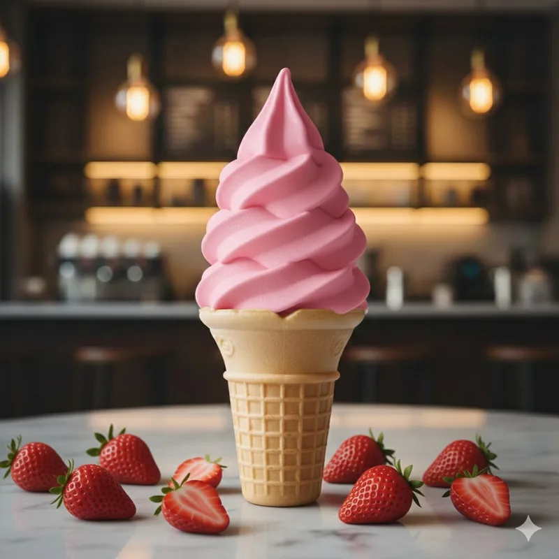Strawberry Cone