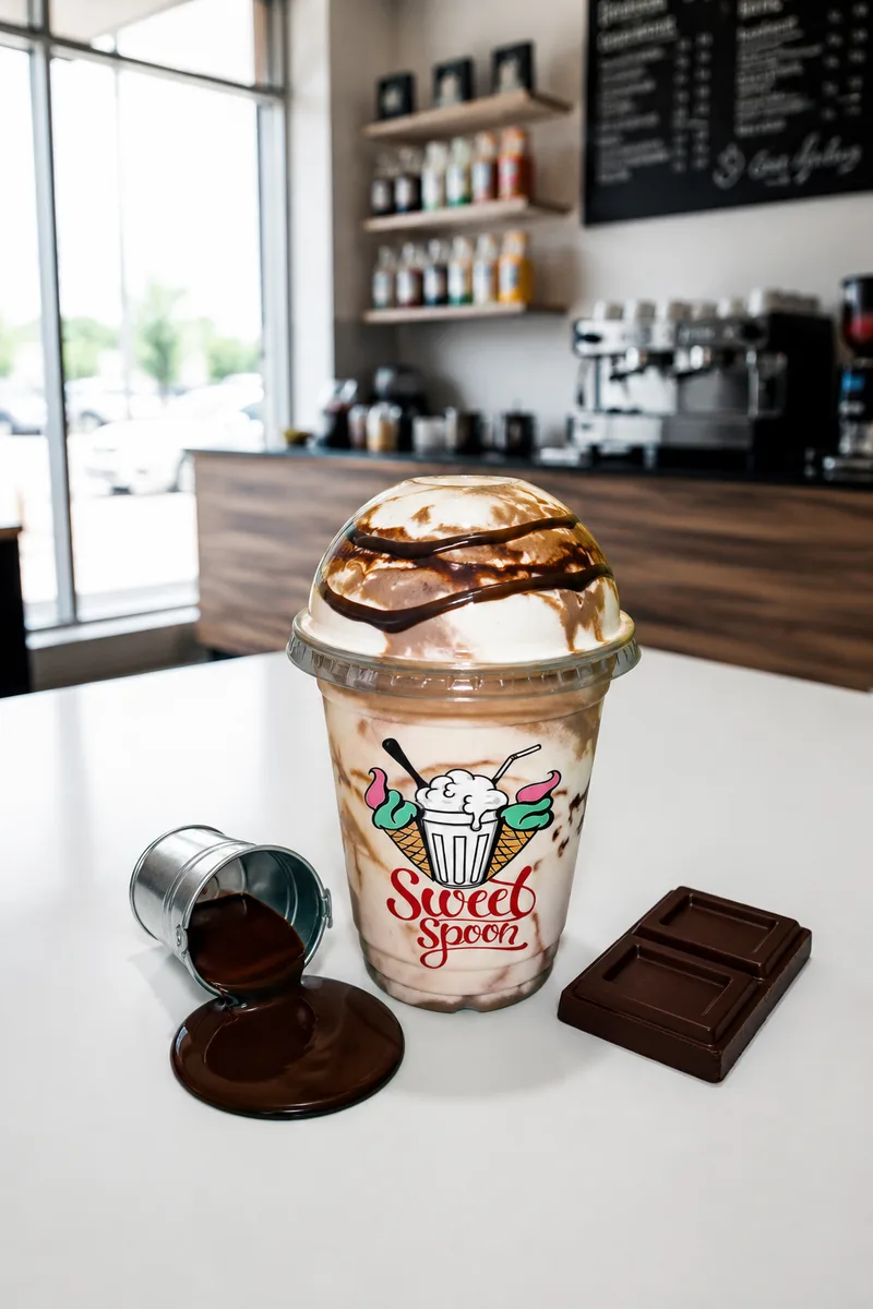 Chocolate Vanilla Mix Shake