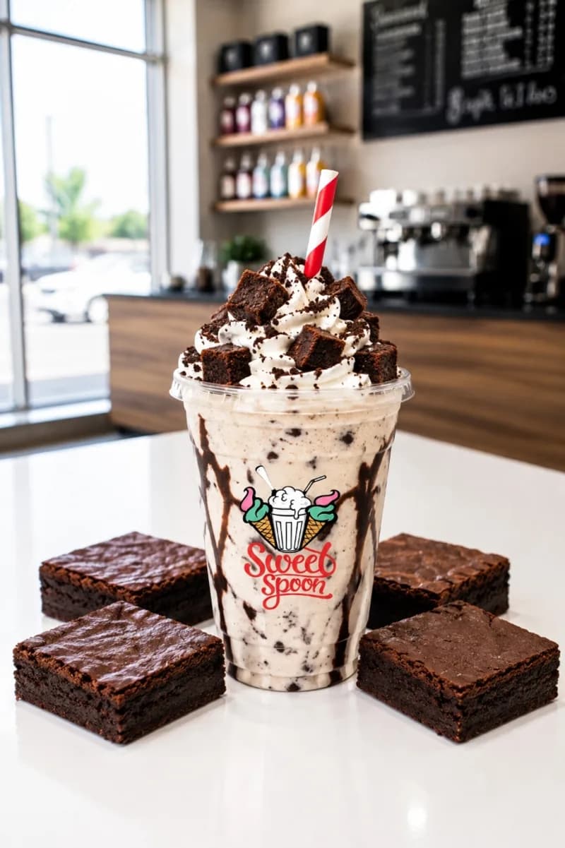 Brownie Vanilla Shake