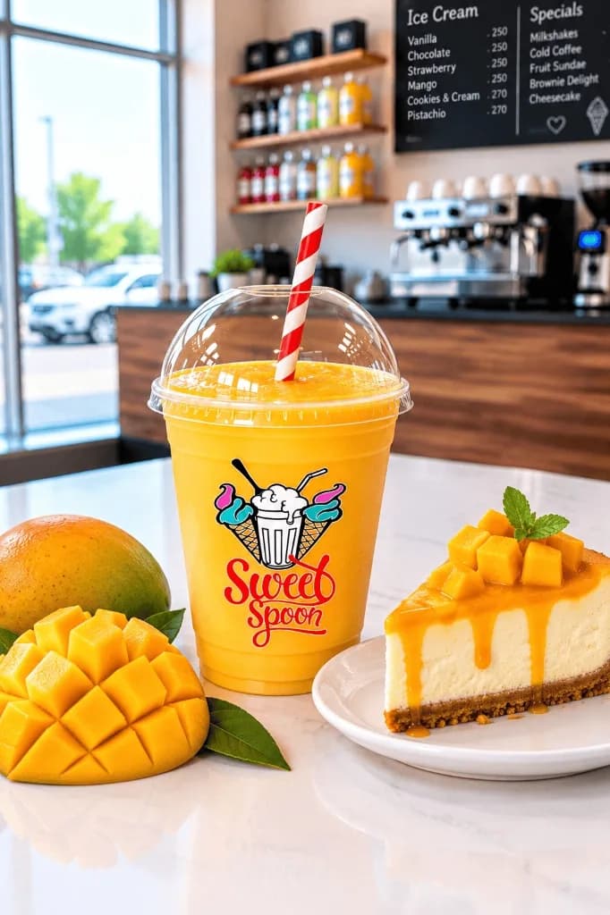 Mango Cheesecake Shake