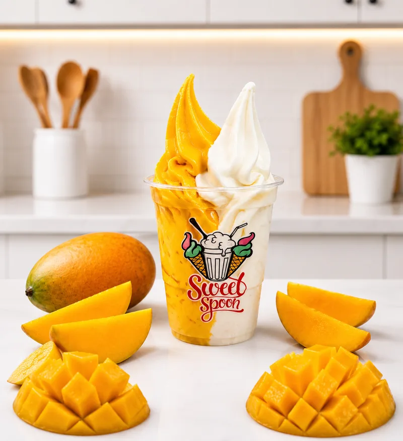 Mango Vanilla Sundae