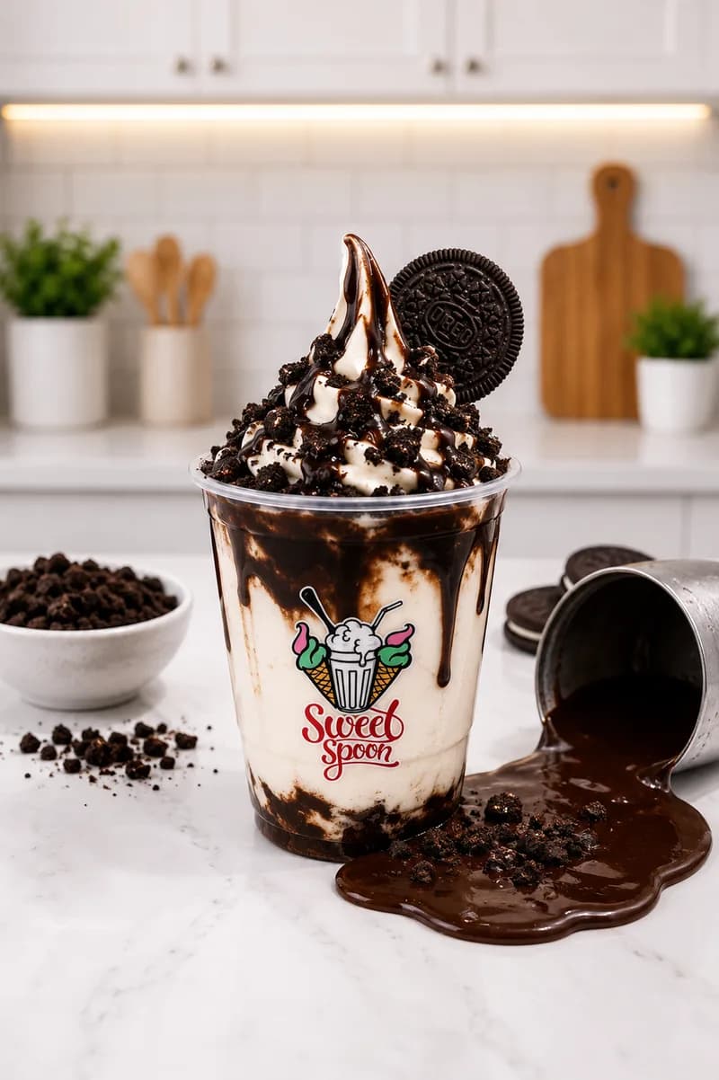 Oreo Fudge Special Loaded Sundae