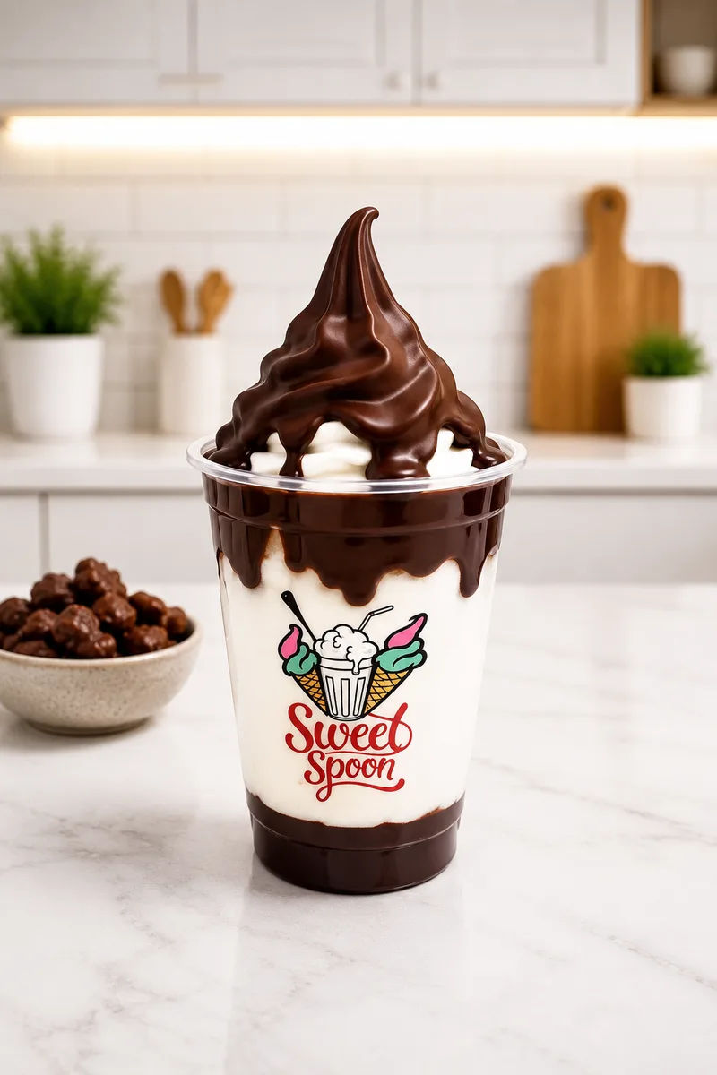 Vanilla Dip Special Loaded Sundae